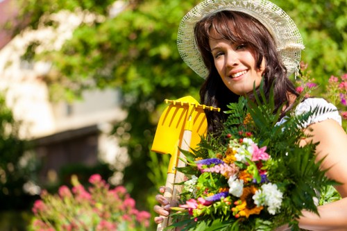 Risk assessment planning for a garden landscaping project