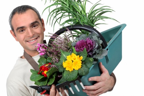 Customer acceptance and quotation process for landscaping services